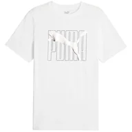 Koszulki sportowe męskie - Koszulka fitness męska Puma ESS+ LOGO LAB Holiday Tee - miniaturka - grafika 1