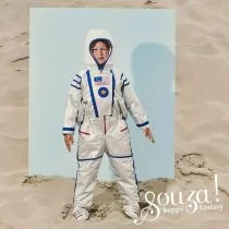 Kostium kombinezon astronauty srebrny 5-7 lat - Zabawy w naśladowanie dorosłych - miniaturka - grafika 1