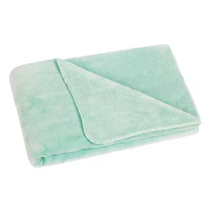 Bellatex Koc dziecięcy Korall micro miętowy, 75 x 100 cm - Koce i narzuty dla dzieci - miniaturka - grafika 1