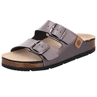 Klapki i japonki damskie - Rohde klapki damskie Elba 1702, rozmiar:38 EU, kolor:Srebrny - miniaturka - grafika 1