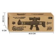 Zabawki militarne - Pistolet Karabin Wielofunkcyjny Naboje Piankowe Strzelanie Do Celu Zestaw - miniaturka - grafika 1