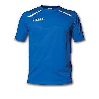 Koszulki męskie - Gems Gems Męski T-shirt Sud Carolina niebieski niebieski biały L AD01 - grafika 1