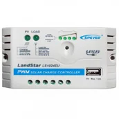 Panele fotowoltaiczne - Regulator ładowania LS1024EU 10A  USB - miniaturka - grafika 1