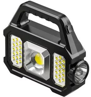 ZD103 Latarka akumulatorowa powerbank     solarna - Latarki - miniaturka - grafika 1