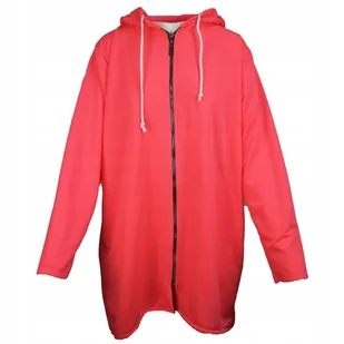 Bluza Damska Długa Róż Rozmiar Uniwersalny Plus Size *Made In Italy* - Bluzy damskie - miniaturka - grafika 1