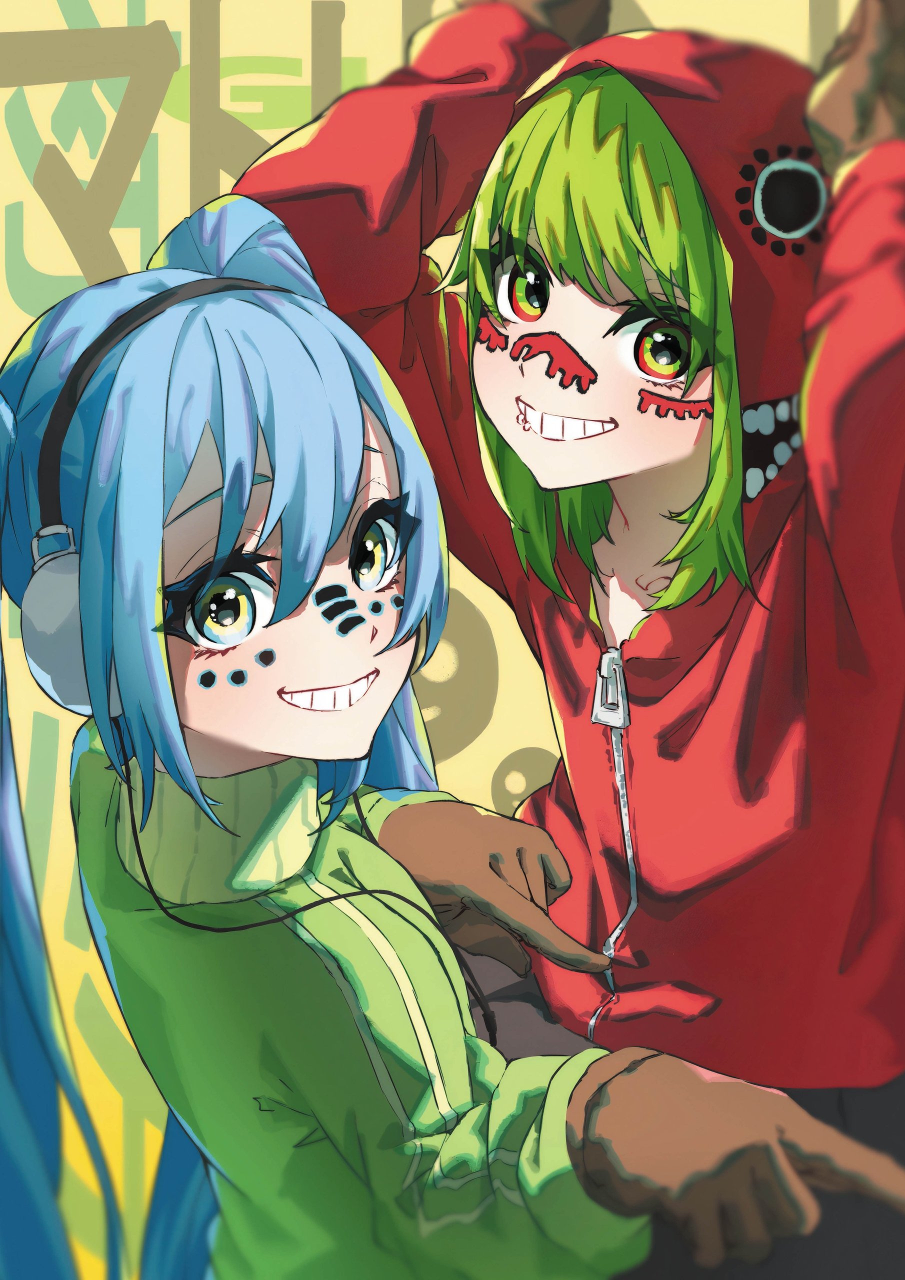 Plakat A2 Vocaloid Hatsune Miku Gumi