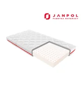Materace - JANPOL FINI – materac dziecięcy, lateksowy, Pokrowiec - Puroactive, Rozmiar - 80x160 WYPRZEDAŻ, WYSYŁKA GRATIS, 603-671-572 - miniaturka - grafika 1