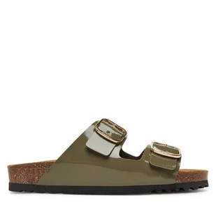 Klapki Scholl Josephine F32169 Khaki - Klapki i japonki damskie - miniaturka - grafika 1