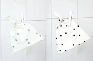 Zestawy naczyń dla dzieci - Sleepee Czapeczka Krasnal 2szt Czarne Kropki / Szare Kropki  0-2 miesiące - miniaturka - grafika 1