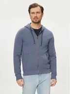 Bluzy męskie - Guess Bluza M4RQ48 KBK32 Niebieski Regular Fit - miniaturka - grafika 1
