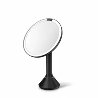 Lusterka do makijażu - Lustro z czujnikiem sensor z kontrolą natężenia światła, czarny mat kod: ST3064 - miniaturka - grafika 1