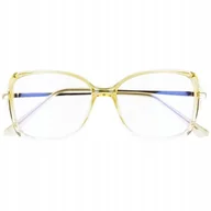 Dodatki do strojów karnawałowych - OKULARY ZERÓWKI Z FILTREM BLUE LIGHT DO KOMPUTERA - miniaturka - grafika 1