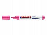 Markery permanentne - Edding Tekstylny marker edding edding 4500 Creative, okrągła końcówka, 2  3 MM, różowy e-  4500 - miniaturka - grafika 1