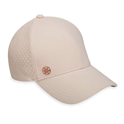 Gaiam Czapka do biegania dla kobiet i mężczyzn – wzór Wander Geo, oddychająca wentylacja, regulowany pasek do noszenia i uformowana czapka, joga, fitness, bieganie, tenis, golf (rozmiar uniwersalny)