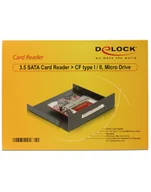 Czytniki kart pamięci - DeLOCK SATA Card Reader 91635 - miniaturka - grafika 1