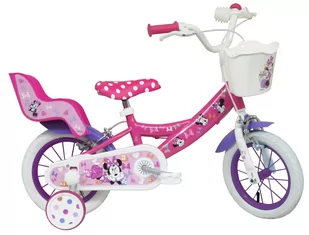 Disney Minnie 12 cali Różowo-fioletowy - Rowery - miniaturka - grafika 1