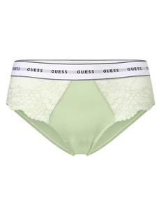 GUESS - Figi damskie, zielony - Majtki damskie - miniaturka - grafika 1