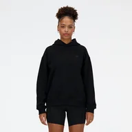 Bluzy damskie - Bluza damska New Balance WT41537BK czarna - miniaturka - grafika 1