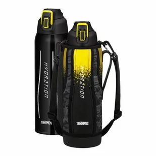 Thermos Bidon termiczny nawadniający SPORT 1500 ml (czarny) FHT-1500F BK-C - Kubki termiczne - miniaturka - grafika 1
