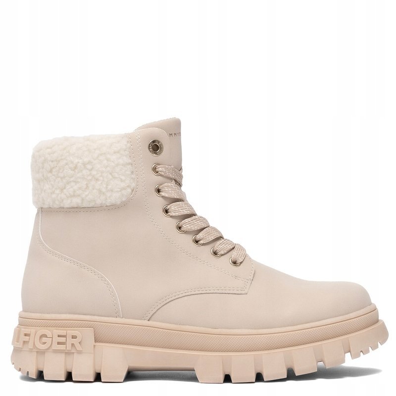 Tommy Hilfiger Trzewiki Damskie Beige T3A5-34043-BEIGE r.37