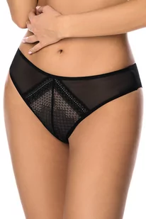 Vivisence 1041 beżowo - czarny 2XL Majtki figi - Majtki damskie - miniaturka - grafika 1