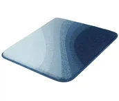 Dywaniki łazienkowe - Kleine Wolke Malin Dywan kąpielowy niebieski 55x 65 cm - miniaturka - grafika 1