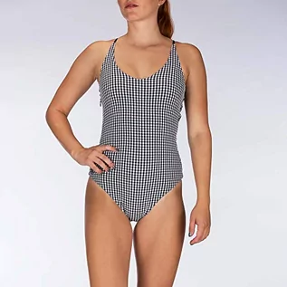 Stroje kąpielowe - Hurley damska koszulka bikini Top W Q/D 2way Rose Bodysuit, czarny, s - grafika 1