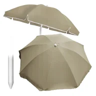 Parasole ogrodowe - Black Forest Parasol ogrodowy okrągły, beżowy - miniaturka - grafika 1