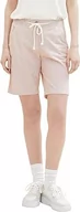 Spodenki damskie - TOM TAILOR 1036631 Szorty bermudy Kobiety, 32181 – terakota, Offwhite Stripe, 42 - miniaturka - grafika 1