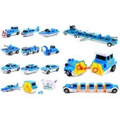 Samochody i pojazdy dla dzieci - Pojazdy magnetyczne 10szt Trifox - miniaturka - grafika 1
