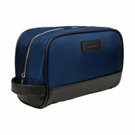Kosmetyczki, organizery i kuferki - Kosmetyczka męska łazienkowa podróżna granatowa Captain Mike - miniaturka - grafika 1