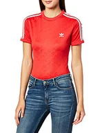 Body - adidas Damskie body z krótkim rękawem, Scarlet, 40 (M) - miniaturka - grafika 1