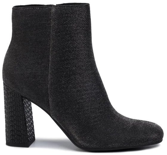 Botki damskie TOMMY HILFIGER szpilka słupek obcasy r. 37 24 cm