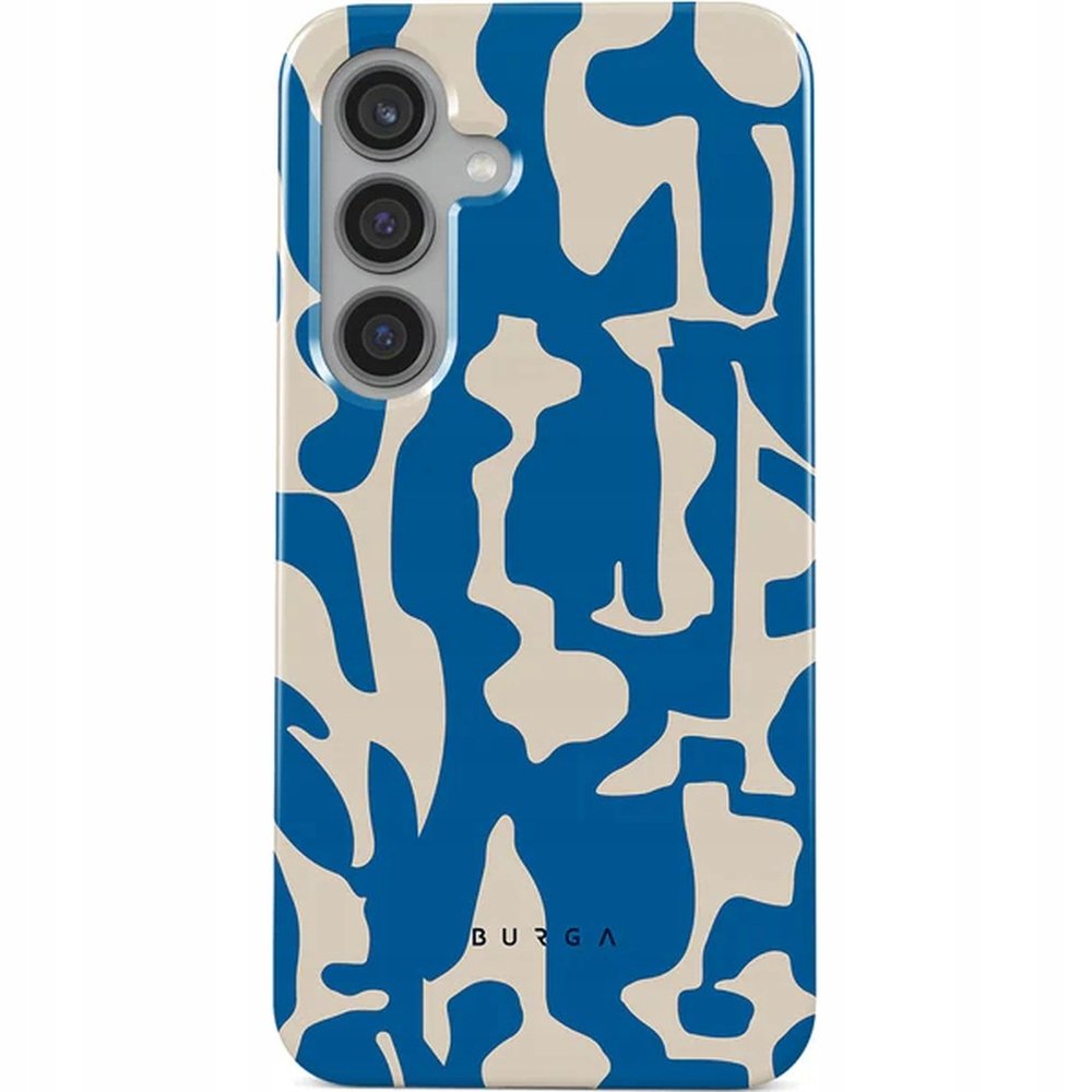 Burga Etui Mirage Tough do Galaxy S24, beżowo-niebieskie