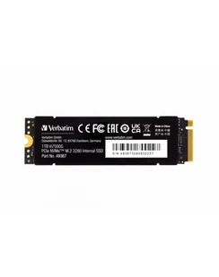 Dysk SSD Verbatim Vi7000G 1TB M.2 PCIe Gen4 NVME 2280 7400/5500 MB/s 49367 - Dyski SSD - miniaturka - grafika 1