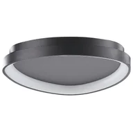 Lampy sufitowe - Lampa Sufitowa Led Metalowa Czarna Nanding! - miniaturka - grafika 1