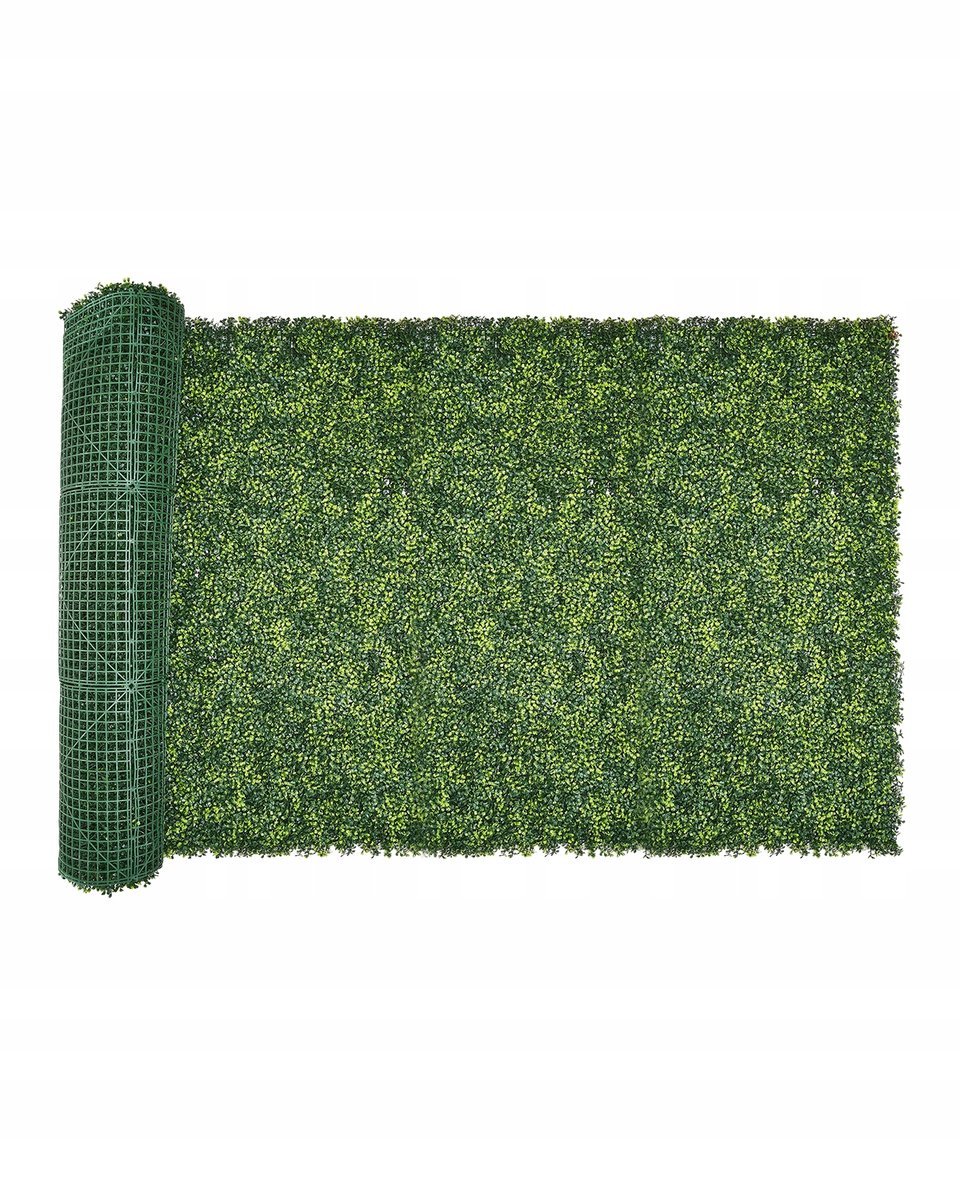 VEVOR SZTUCZNY ŻYWOPŁOT 3000X1000X45 MM PANEL ŚCIANA ROŚLINNA MOCNY