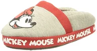 Kapcie damskie - CERDÁ LIFE'S LITTLE MOMENTS Winter Girl, zabawa zimowe kapcie do domu Myszka Minnie Wewnętrzna kopać i antypoślizgowa podeszwa, Szary, 30-31 EU - miniaturka - grafika 1