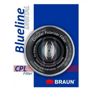 Braun Phototechnik Blueline CPL 62 mm (blucpl62) - Filtry fotograficzne - miniaturka - grafika 1