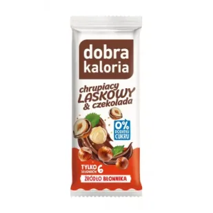 Dobra Kaloria Baton orzech laskowy i czekolada 35 g - Batoniki - miniaturka - grafika 1