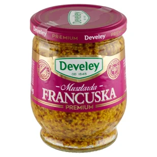 Develey Musztarda premium francuska 270g - Majonezy i dressingi - miniaturka - grafika 1