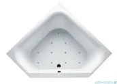 Wanny z hydromasażem - Riho Austin wanna symetryczna 145x145cm z hydromasażem Air prawa B005007005 - miniaturka - grafika 1