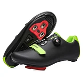 Buty rowerowe - Buty rowerowe ARTVEP szosowe i MTB, zielono-czarne, EU42 - miniaturka - grafika 1