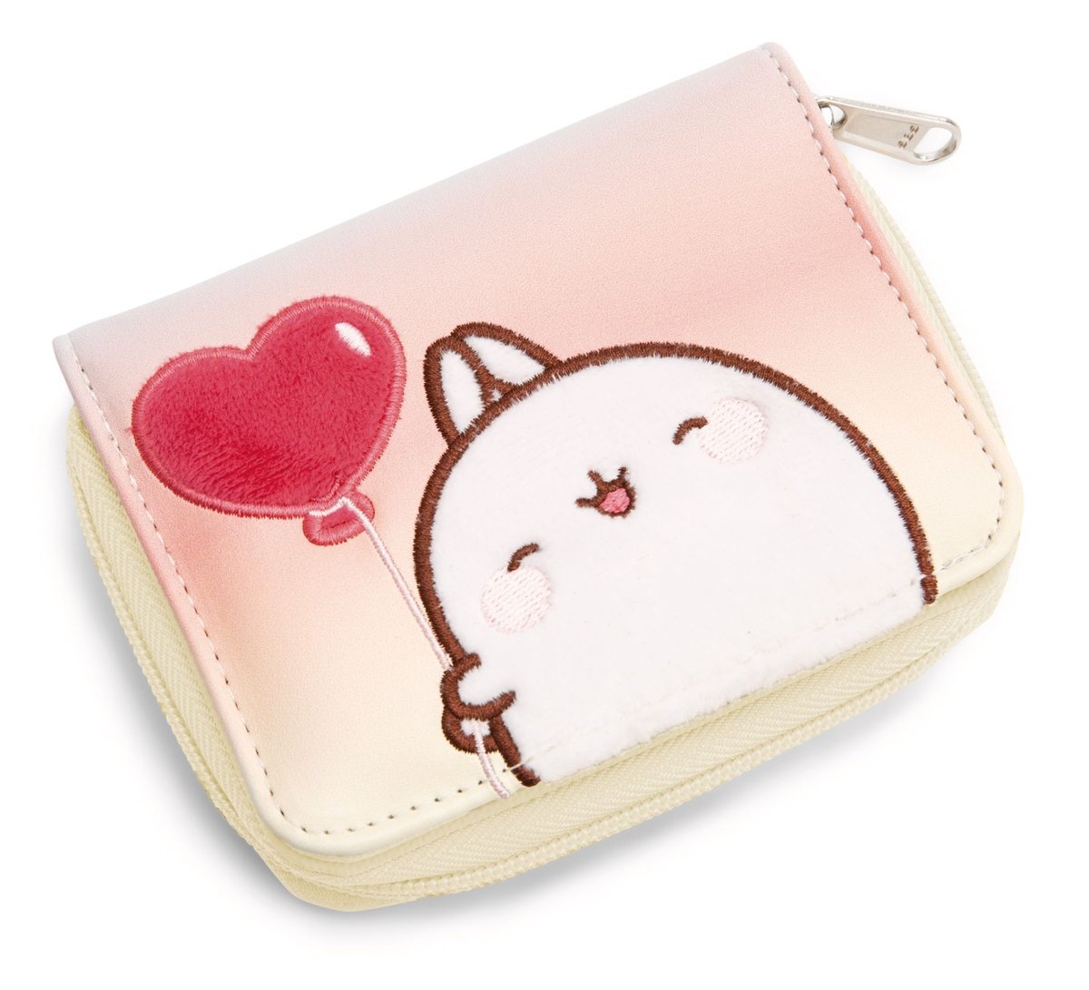 NICI portfel MOLANG z balonem w kształcie serca 12x9,5 cm