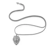 Naszyjniki - Biżuteria GUESS JUMN01387JWST. Naszyjnik, Kolor szary. Mężczyzna. - miniaturka - grafika 1