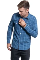 Koszule męskie - Męska koszula Wrangler LS 2KT FLAP SHIRT M - miniaturka - grafika 1