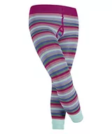 Legginsy - ESPRIT Multi Stripe Legginsy Unisex - Dzieci Bawełna Organiczny Niebieski Różowy Czerwony Inne Kolory Dostępne Paski 1 Para, Fioletowy (Lipstick Pink 8528), 98-104 - miniaturka - grafika 1