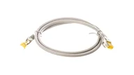 Patchcordy - Goobay Kabel Sieciowy RJ45 91585 S/FTP CAT 7 1 m Szary - miniaturka - grafika 1