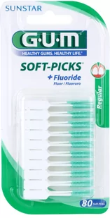 Szczoteczki do zębów GUM Soft-Picks Original With Regular Fluoride 80 szt (70942304559) - Szczoteczki międzyzębowe - miniaturka - grafika 1