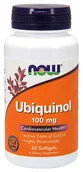 Suplementy naturalne - Now Foods Ubichinol - Koenzym Q10 100 mg (60 kaps.) - miniaturka - grafika 1